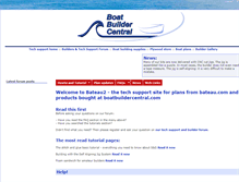 Tablet Screenshot of bateau2.com
